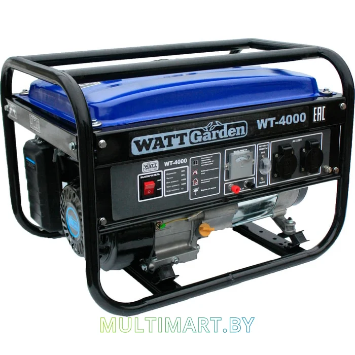 Бензиновый генератор WATT WT-4000 (9.040.015.00)